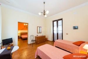 TV a/nebo společenská místnost v ubytování B&B Villa Pia
