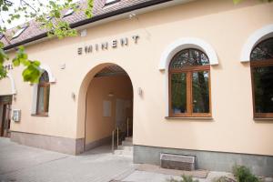 The facade or entrance of Hotel Eminent