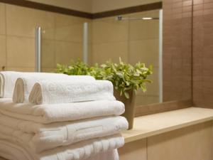 Kúpeľňa v ubytovaní VacationClub - Olympic Park Apartment 404