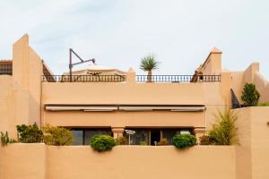 A balcony or terrace at La Cartuja del Golf