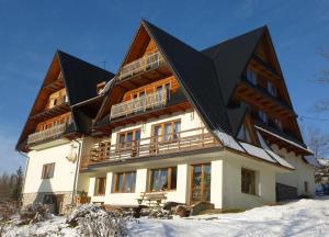 Budova, kde se bed and breakfast nachází