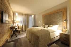 Postel nebo postele na pokoji v ubytování Nägler´s Fine Lounge Hotel + 25 fotografií