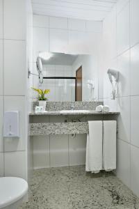 Ένα μπάνιο στο Hotel Vilage Inn Ribeirão Preto & Convenções
