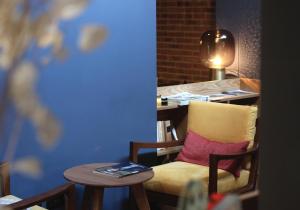 Χώρος καθιστικού στο c-hotels Diplomat