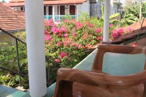 A garden outside Sun Rest Mirissa