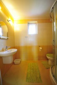 A bathroom at Pokoje nad Soliną 695-533-767