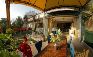 Balkón nebo terasa v ubytování Bed & Breakfast Garden40