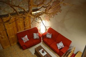 A seating area at Casa LLovet