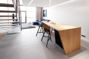 Posedenie v ubytovaní Qbik Loft Aparts
