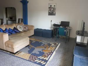 TV a/nebo společenská místnost v ubytování Nueva Alborada Lodging House