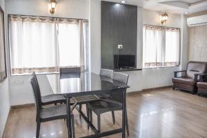 Χώρος καθιστικού στο Skyinn Bungalow