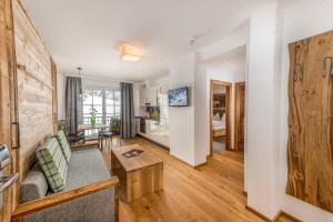TV o dispositivi per l'intrattenimento presso Hotel Almschlössl & Schrotteralm