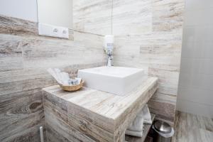 Baðherbergi á Hotel Dvur Hoffmeister