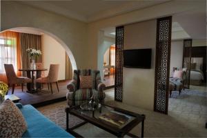 พื้นที่นั่งเล่นของ Souq Waqif Boutique Hotels - Tivoli