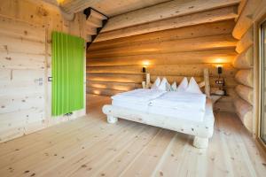 Postel nebo postele na pokoji v ubytování Boutique Hotel Pradell