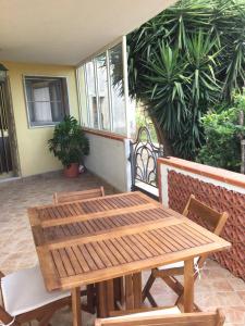 A balcony or terrace at Casa Vacanze Diamante