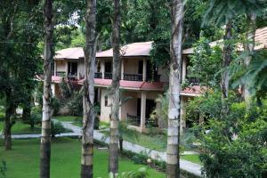 Κήπος έξω από το Hotel Parkland