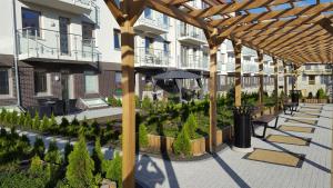 Budynek, w którym mieści się apartament