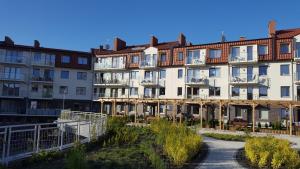 Budynek, w którym mieści się apartament