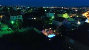 Výhľad na mesto Zadar alebo výhľad na mesto priamo z dovolenkového domu