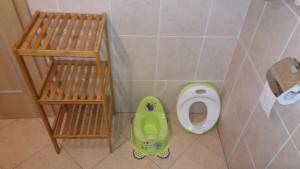 Koupelna v ubytování Apartmán Pohoda Nová Pec