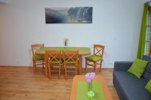 Posezení v ubytování Apartmán Pohoda Nová Pec