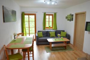 Posezení v ubytování Apartmán Pohoda Nová Pec
