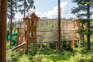 Vonkajšia záhrada v ubytovaní Riviera Lipno 502-07