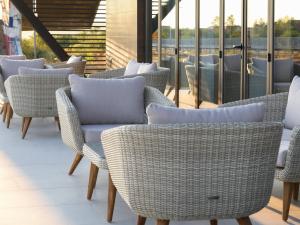 Χώρος καθιστικού στο Hotel Ideo Lux