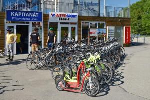 Jazda na bicykli v okolí ubytovania Riviera Lipno 502-07