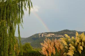 A general mountain view or a mountain view taken from the country house