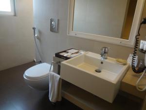 Koupelna v ubytování Grand Mercure Vadodara Surya Palace