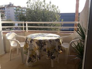 Balkón nebo terasa v ubytování Albir Sunshine Apartments