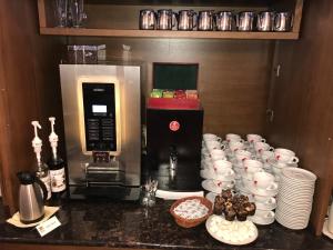 Facilități de preparat ceai și cafea la Hotel Gutenbergs