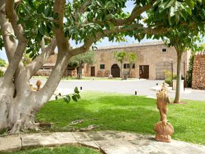 A garden outside Puig de Ros d’Alt