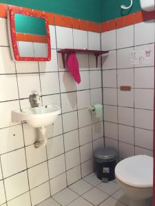 Hostel Casa de Jack tesisinde bir banyo