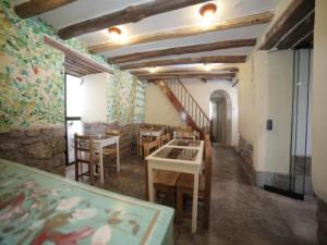 Uma área de estar em Posada Villa Mayor