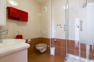 Koupelna v ubytování Villa Janja