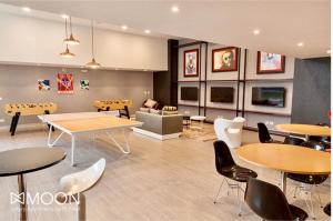 Χώρος καθιστικού στο Moon Luxury Apartments
