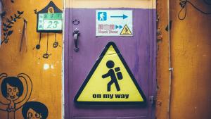 On My Way Jiufen Hostel 途中九份青旅民宿的证书、奖牌、标识或其他文件