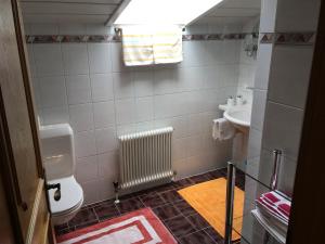 Koupelna v ubytování Landhaus Kuen
