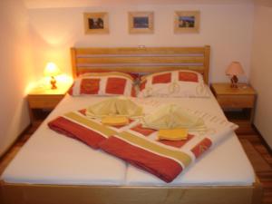 Postel nebo postele na pokoji v ubytování Guest House Čater