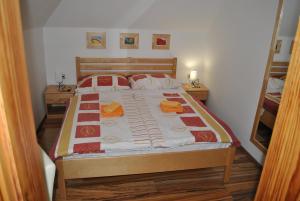 Postel nebo postele na pokoji v ubytování Guest House Čater
