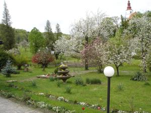 Zahrada ubytování Guest House Čater