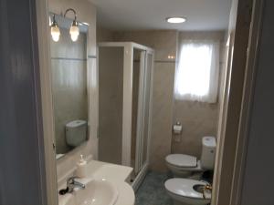 Koupelna v ubytování Apartamento Ciudad Jardín
