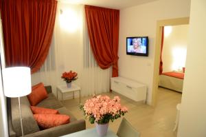 En sittgrupp på Di Sabatino Resort - Suite Apartments & Spa