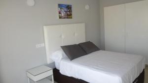 Postel nebo postele na pokoji v ubytování Hotel Carlos I