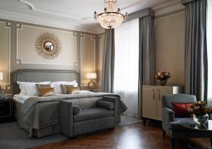 Säng eller sängar i ett rum på Grand Hôtel Stockholm