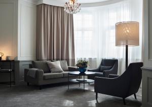 En sittgrupp på Grand Hôtel Stockholm
