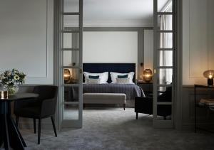 Säng eller sängar i ett rum på Grand Hôtel Stockholm